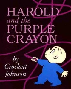 Book Cover "Harold and the Purple Crayon" by Crockett Johnson