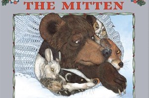 Portada del libro "The Mitten" de Jan Brett