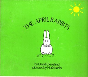 Portada del libro "El Conejo de Abril"