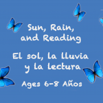 Sol, lluvia y lectura para niños de 6 a 8 años