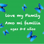 Love My Family para niños de 3 a 5 años