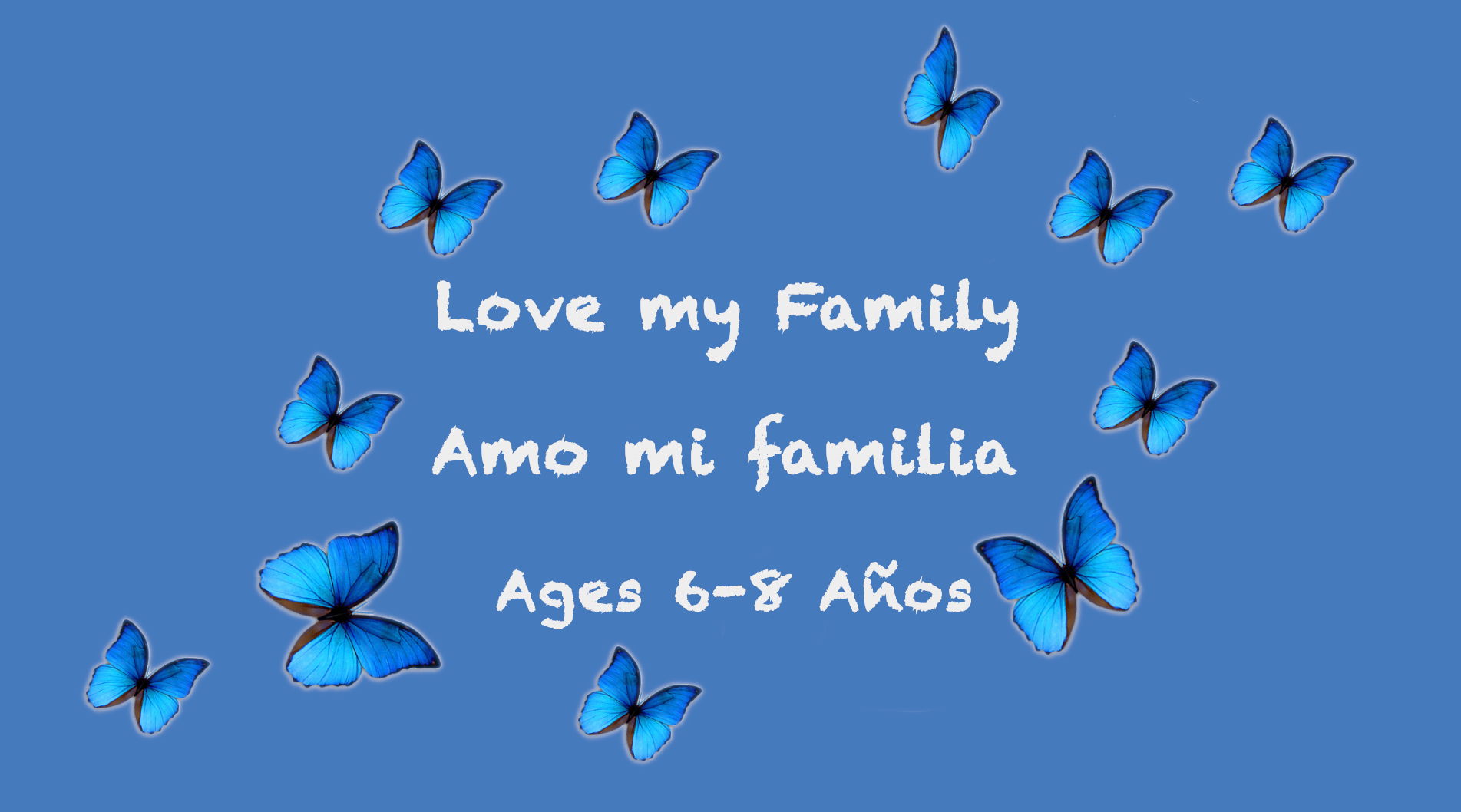 Love My Family para niños de 6 a 8 años
