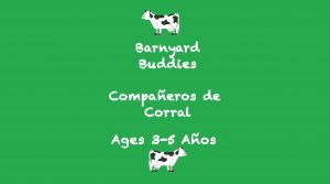 Week 8 Barnyard Buddies Card Ages 3-5