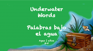 Weekly Themes Underwater Words BookSpring Ages 3 to 5