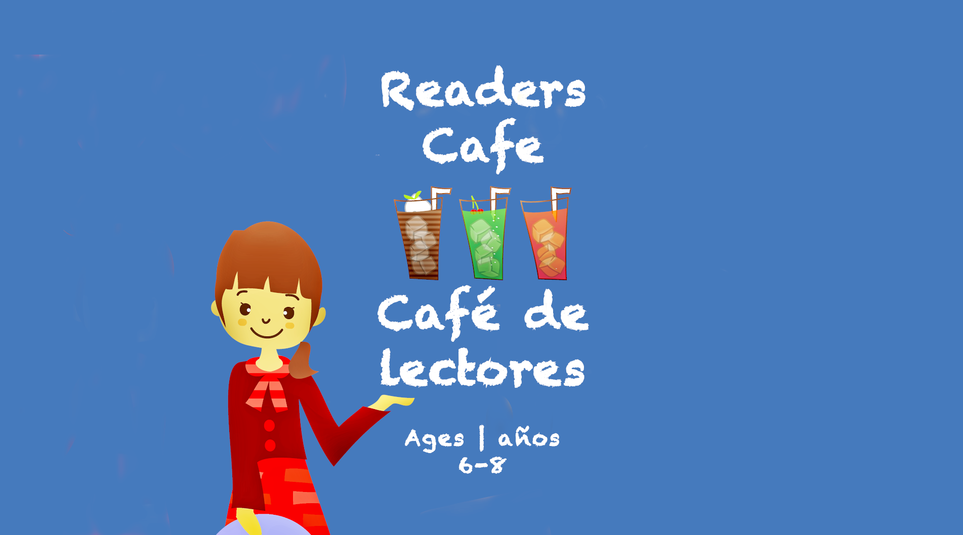 Café Lector para niños de 6 a 8 años