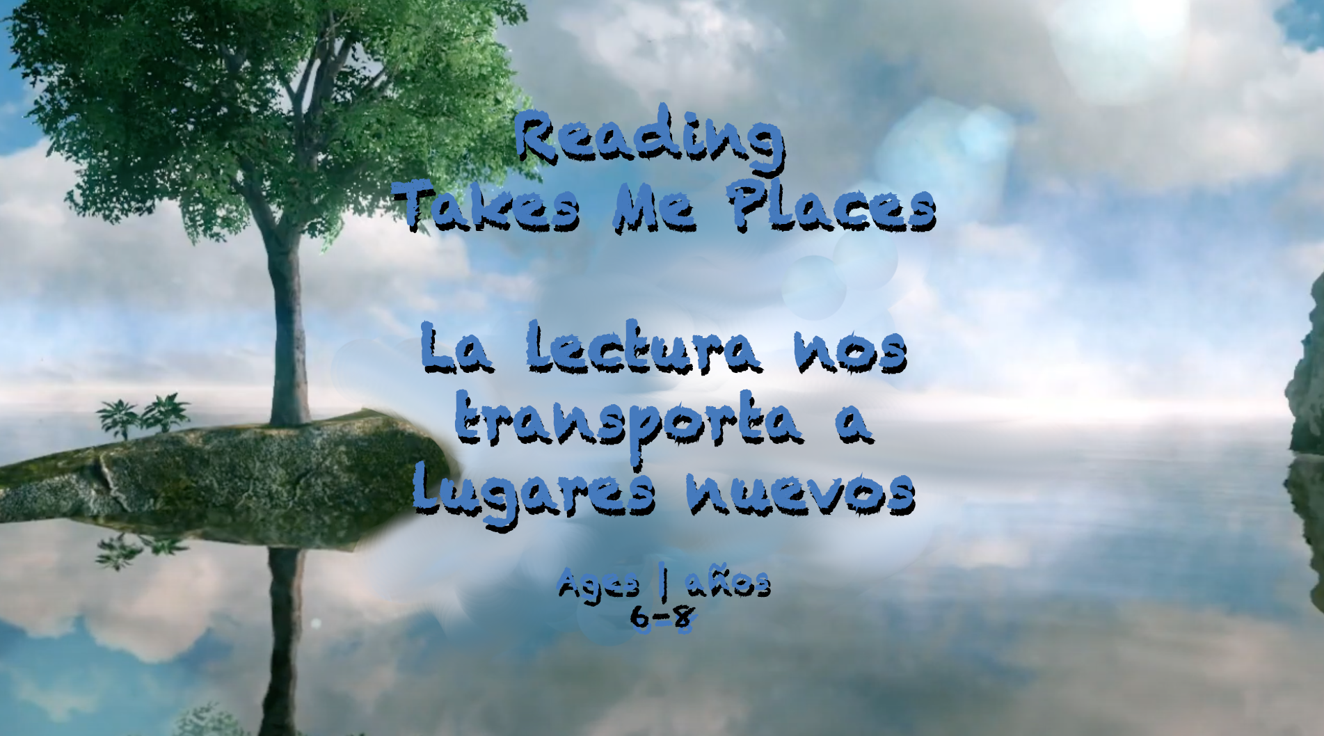 Reading Takes Me Places for 6-8 year olds