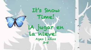 Week 23 It's snow time Card Ages 3-5