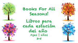 Week 26 Books for All Seaasons Card Ages 3-5
