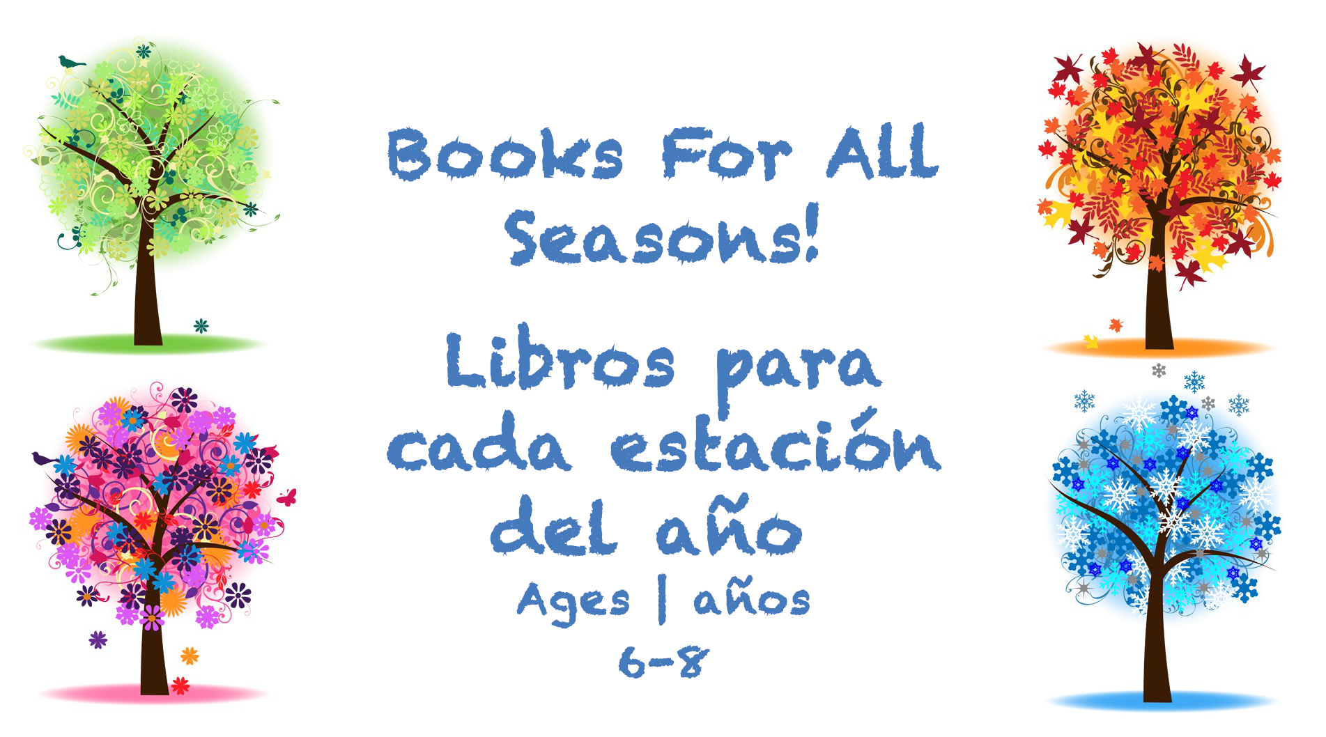 Week 26 Books for All Seaasons Card Ages 6-8