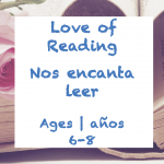 Week 27 Love of Reading Card Ages 6-8