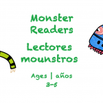 Week 28 Monster Reader Card Ages 3-5