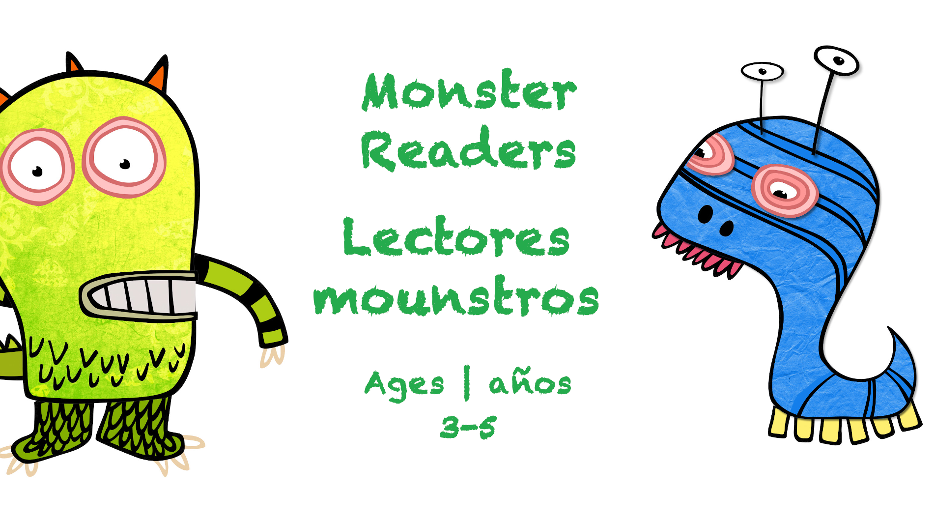 Week 28 Monster Reader Card Ages 3-5
