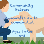 Semana 39 Tarjeta de ayudante de la comunidad Edades 6-8
