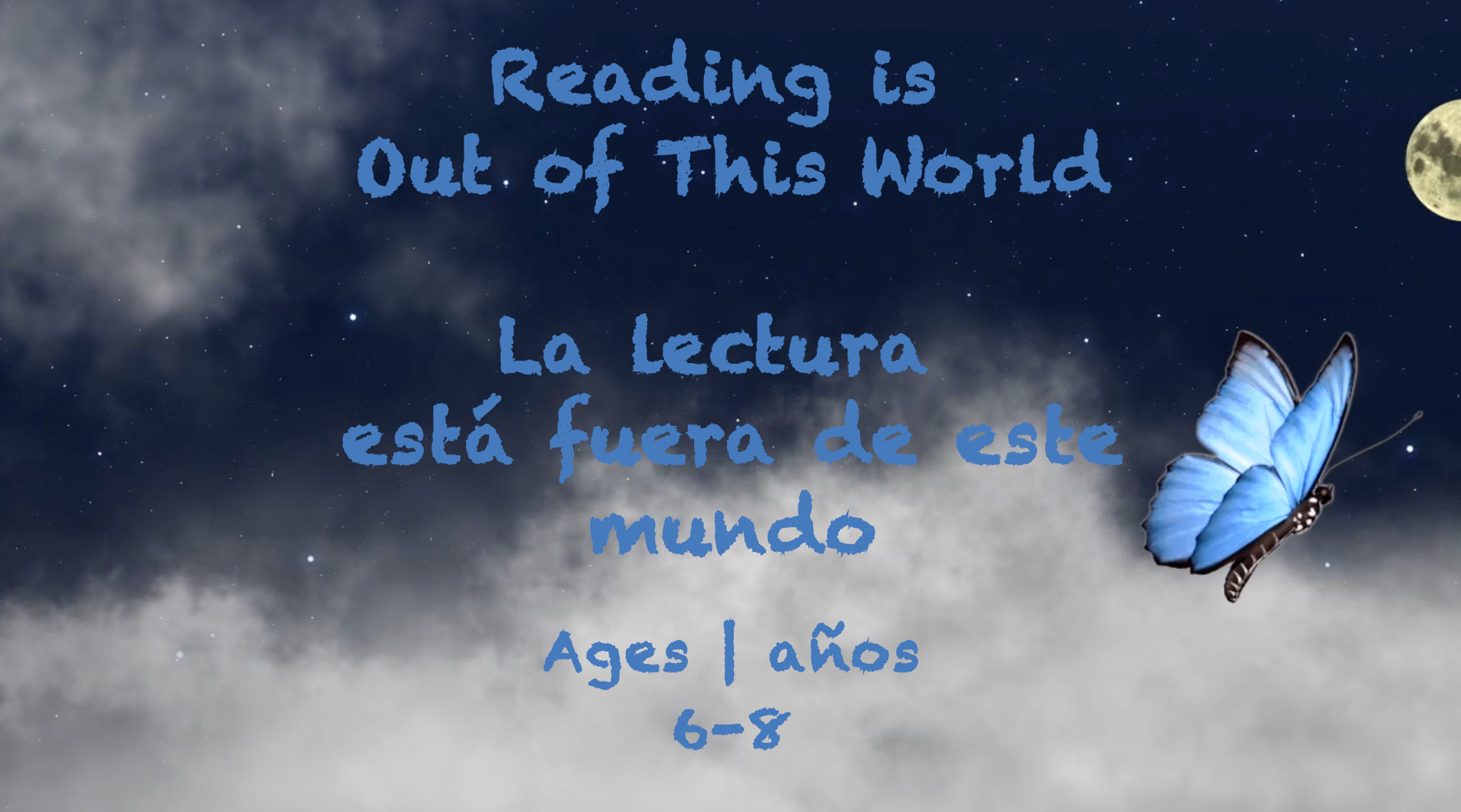 Reading is Out of This World for 6-8 year olds