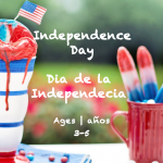 Día de la Independencia para niños de 3 a 5 años