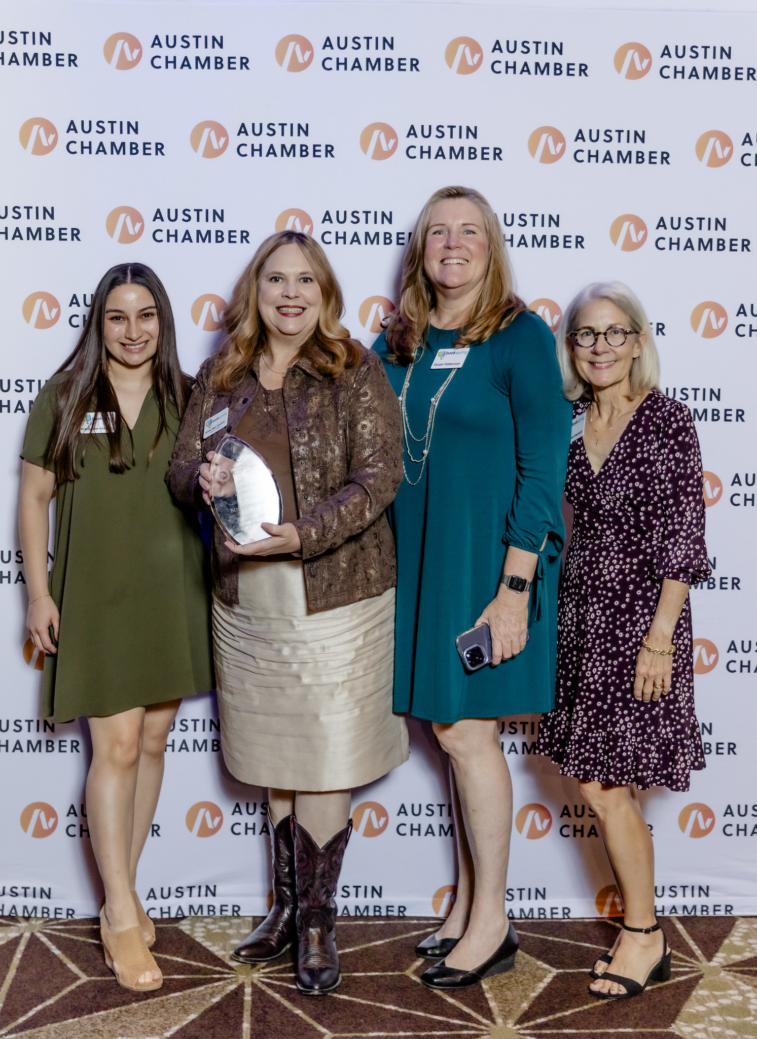 BookSpring Wins Nonprofit Impact Award at Greater Austin Business Awards