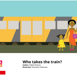 ¿Quién toma el tren? Libro digital en PDF