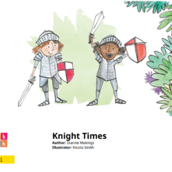 Libro digital Knight Times para niños de 3 a 5 años